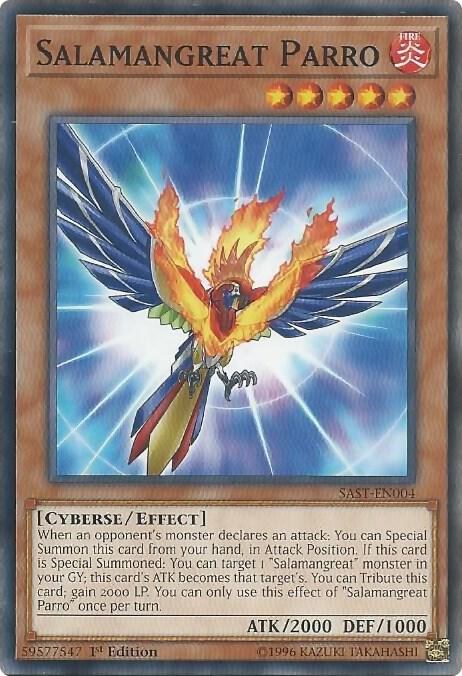 Salamangreat Parro - 1st Edition