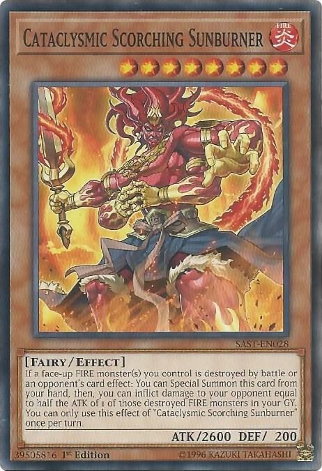 Cataclysmic Scorching Sunburner - Unlimited