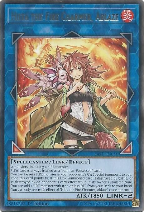 Hiita the Fire Charmer, Ablaze - 1st Edition