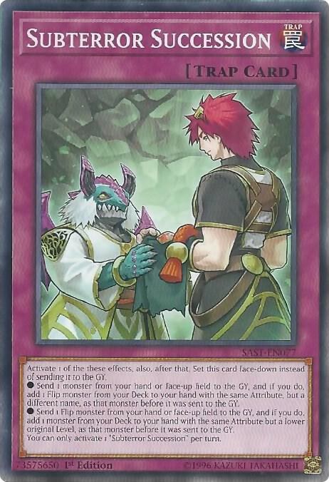 Subterror Succession - 1st Edition