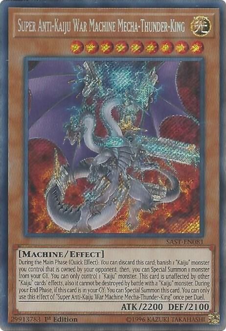 Super Anti-Kaiju War Machine Mecha-Thunder-King - Unlimited