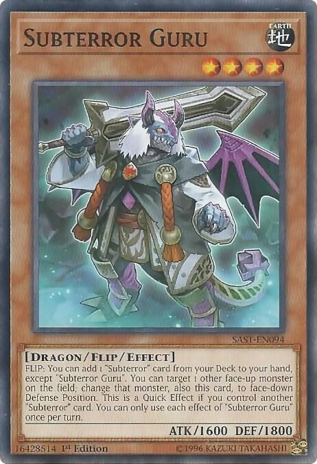 Subterror Guru - 1st Edition