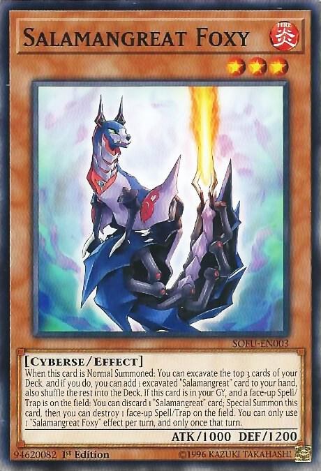 Salamangreat Foxy - 1st Edition