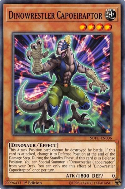 Dinowrestler Capoeiraptor - 1st Edition