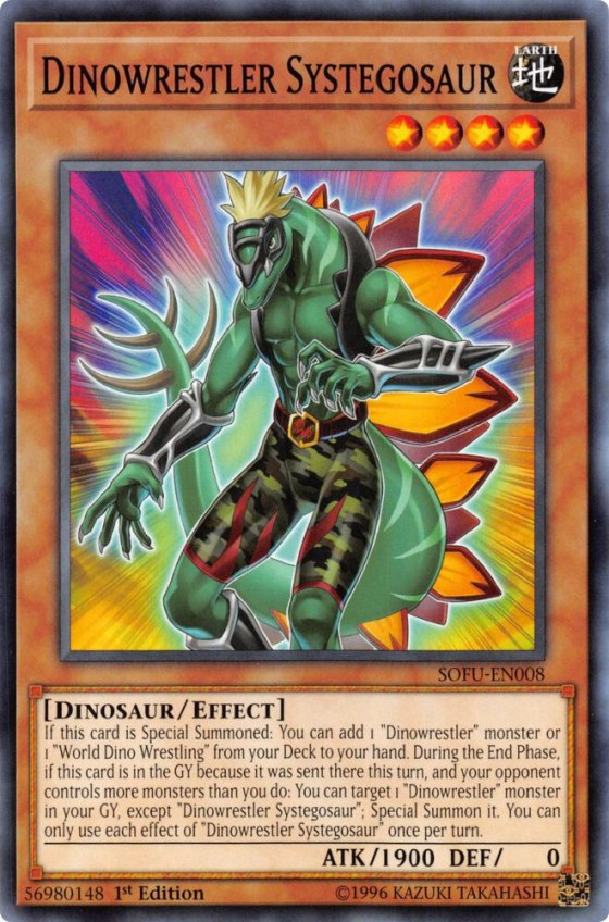 Dinowrestler Systegosaur - Unlimited