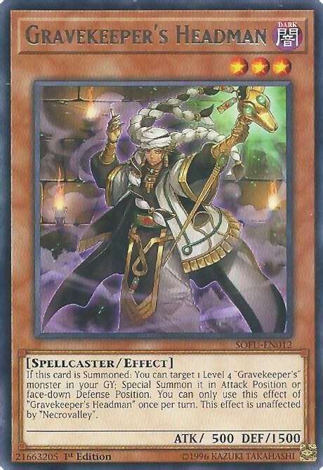 Gravekeeper's Headman - Unlimited