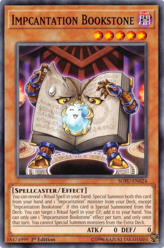 Impcantation Bookstone - 1st Edition
