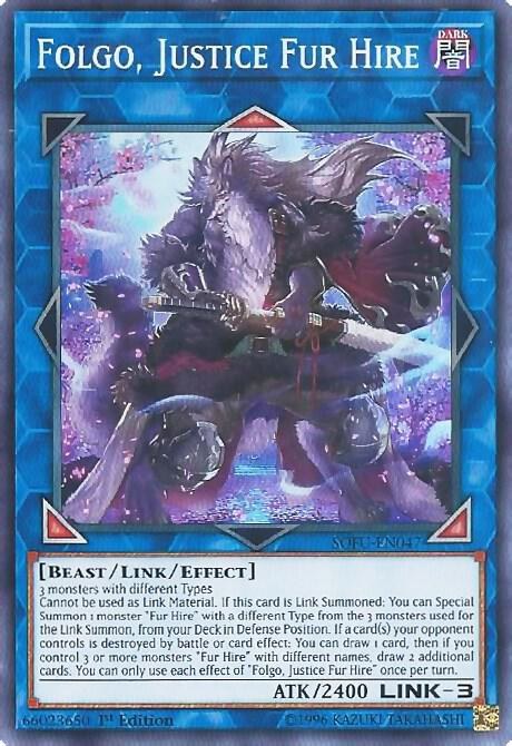 Folgo, Justice Fur Hire - 1st Edition