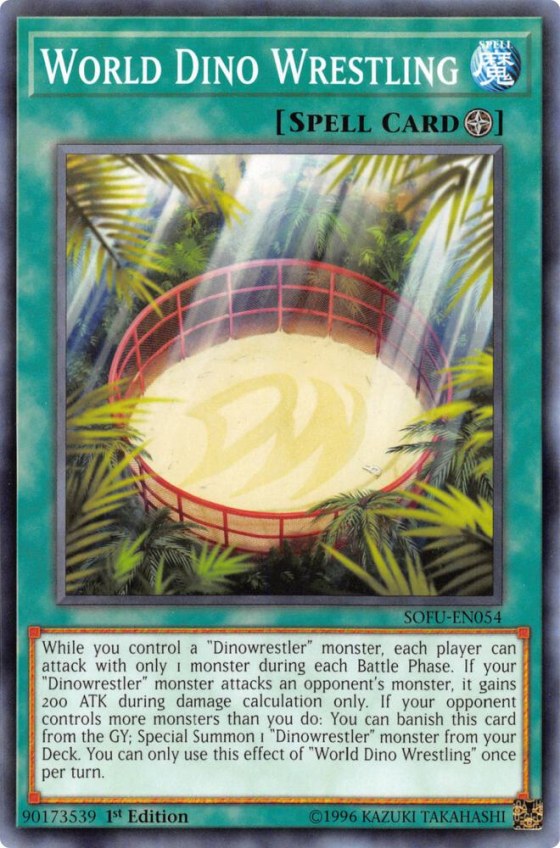 World Dino Wrestling - 1st Edition