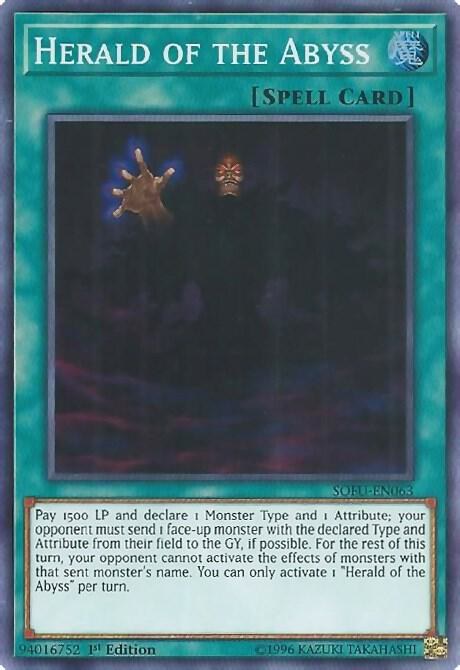 Herald of the Abyss - 1st Edition