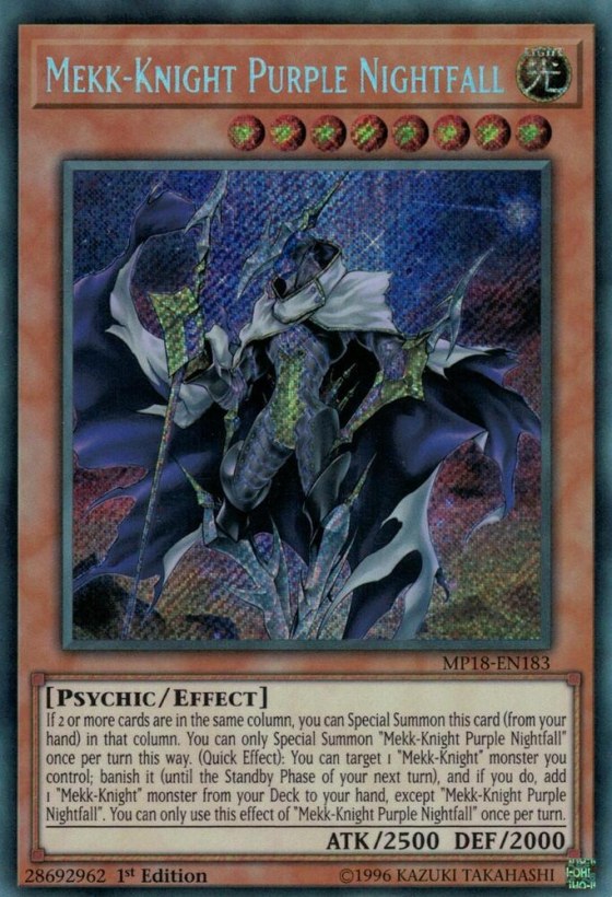 Mekk-Knight Purple Nightfall