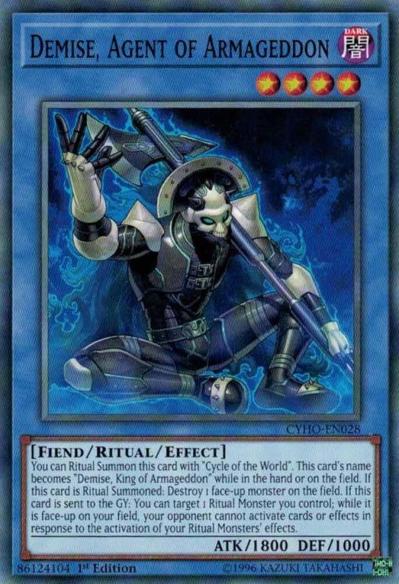Demise, Agent of Armageddon - 1st Edition