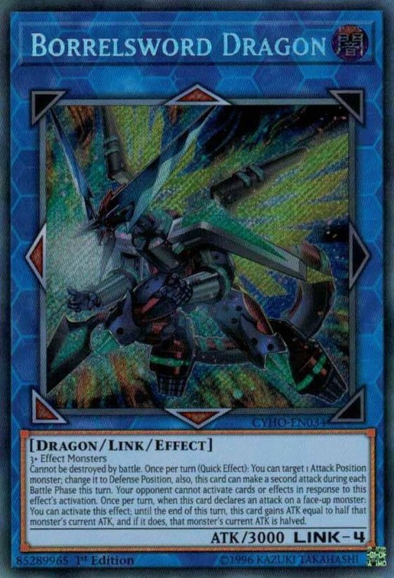 Borrelsword Dragon - 1st Edition