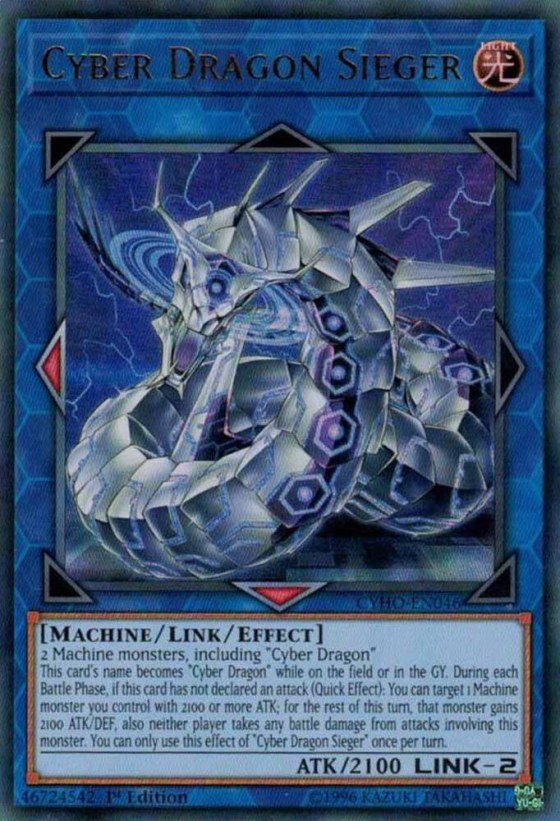 Cyber Dragon Sieger - 1st Edition