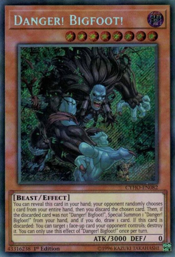 Danger! Bigfoot! - 1st Edition
