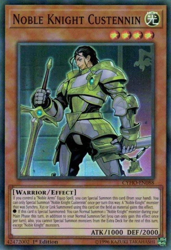 Noble Knight Custennin - 1st Edition