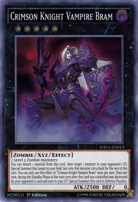 Crimson Knight Vampire Bram - 1st Edition