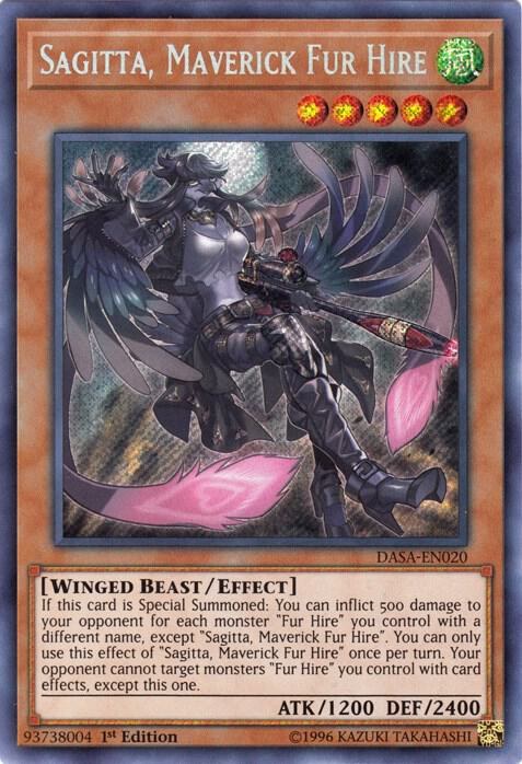 Sagitta, Maverick Fur Hire - Unlimited