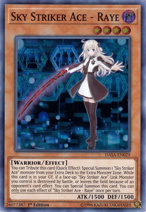 Sky Striker Ace - Raye - 1st Edition