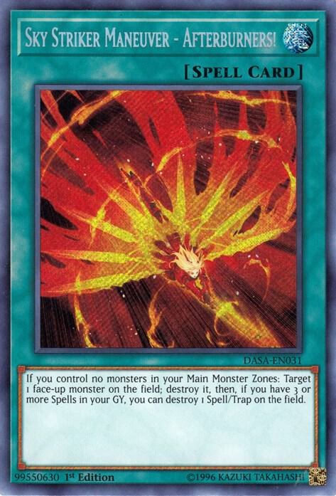 Sky Striker Maneuver - Afterburners! - 1st Edition