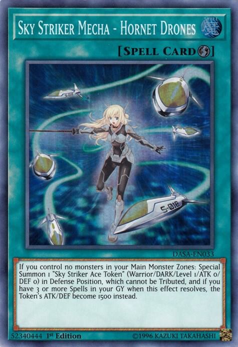 Sky Striker Mecha - Hornet Drones - 1st Edition