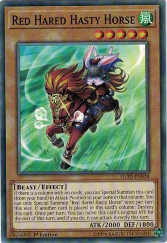 Red Hared Hasty Horse - Unlimited