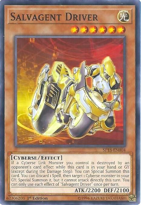 Salvagent Driver - 1st Edition