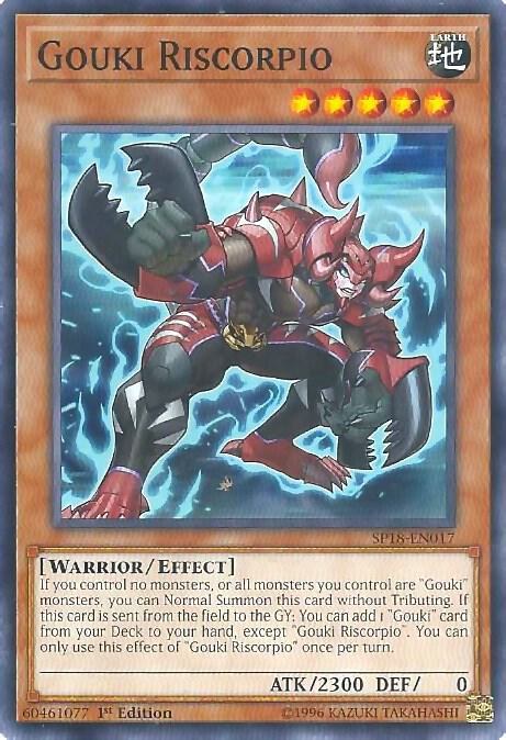 Gouki Riscorpio - 1st Edition