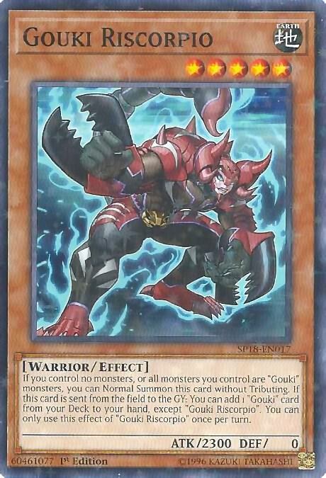 Gouki Riscorpio - Starfoil