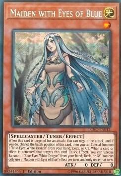 Maiden with Eyes of Blue - 1st Edition