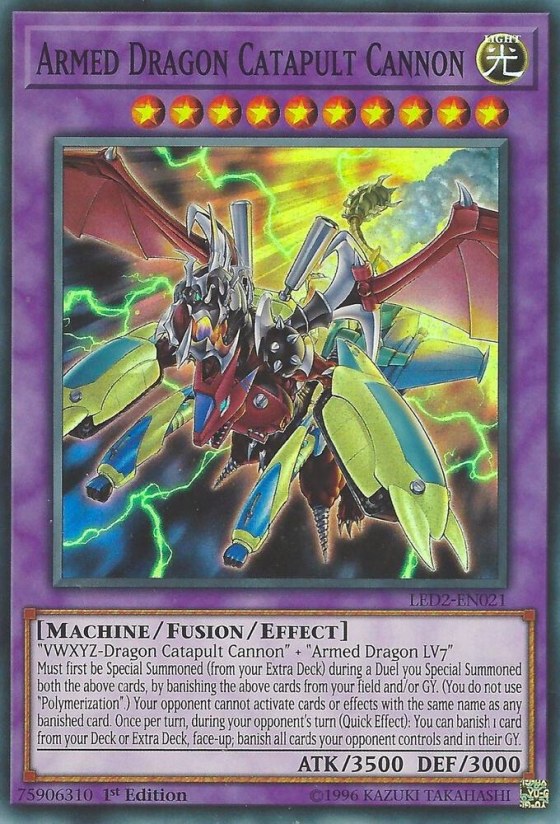 Armed Dragon Catapult Cannon