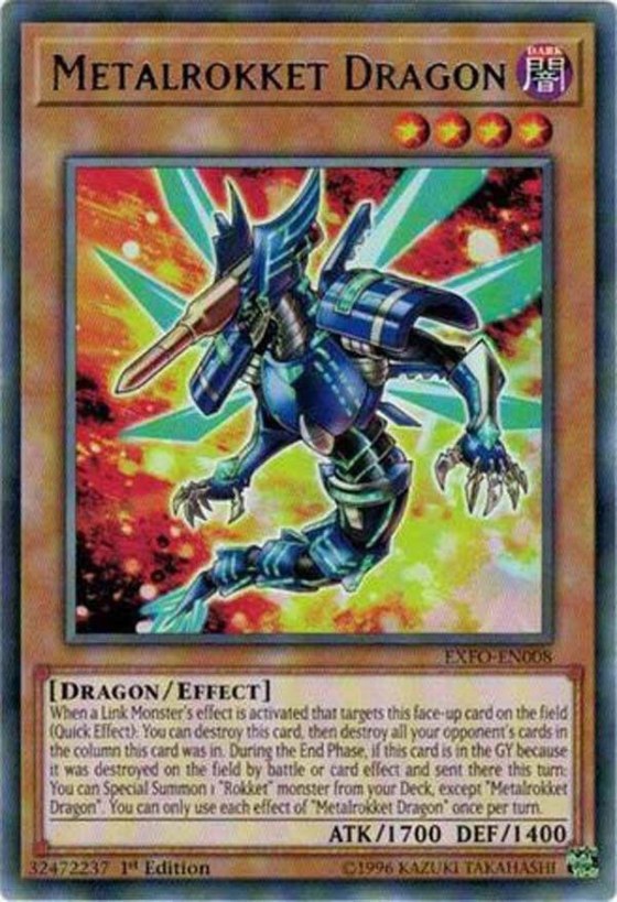 Metalrokket Dragon - 1st Edition