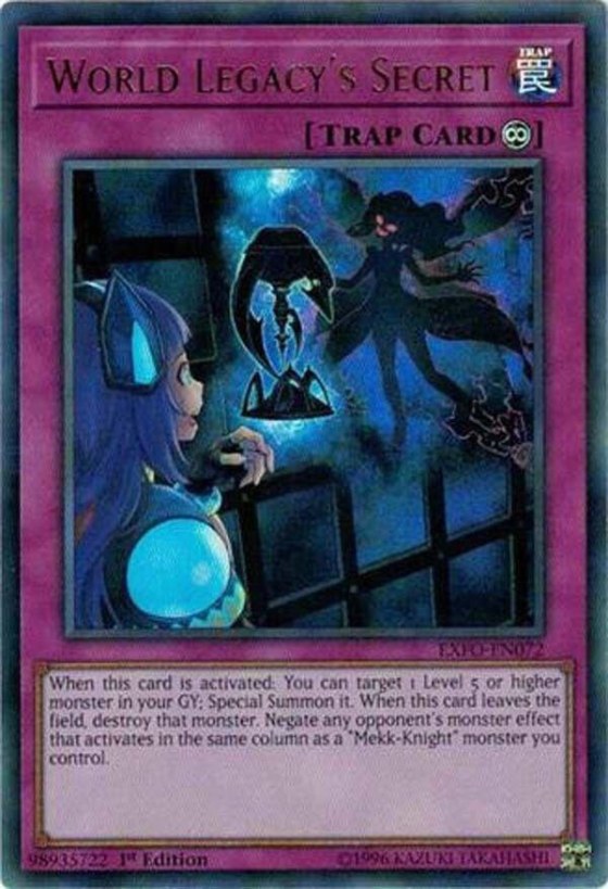 World Legacy's Secret - 1st Edition