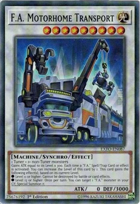F.A. Motorhome Transport - 1st Edition