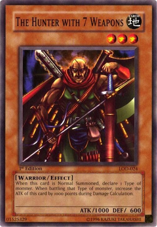 The Hunter with 7 Weapons - 1st Edition