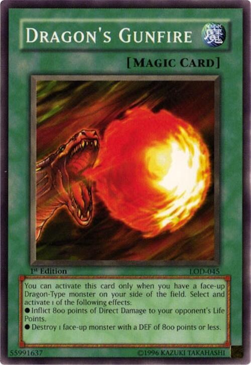 Dragon's Gunfire - 1st Edition