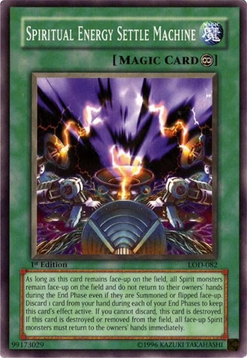 Spiritual Energy Settle Machine - 1st Edition