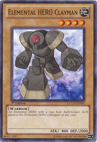 Elemental HERO Clayman - 1st Edition