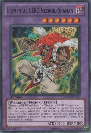 Elemental HERO Necroid Shaman - 1st Edition