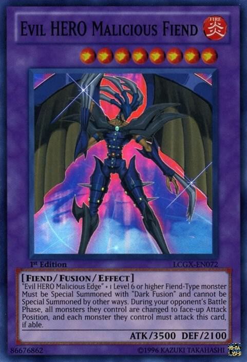 Evil HERO Malicious Fiend - 1st Edition