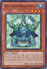Crystal Beast Emerald Tortoise - 1st Edition