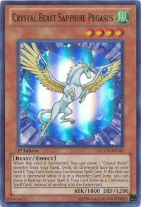 Crystal Beast Sapphire Pegasus - 1st Edition