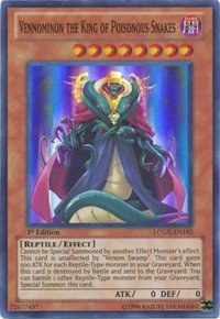 Vennominon the King of Poisonous Snakes - 1st Edition