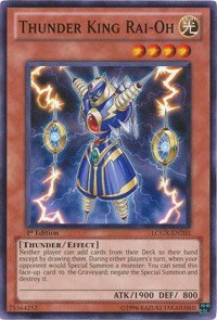 Thunder King Rai-Oh - Unlimited