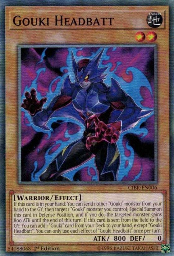 Gouki Headbatt - 1st Edition