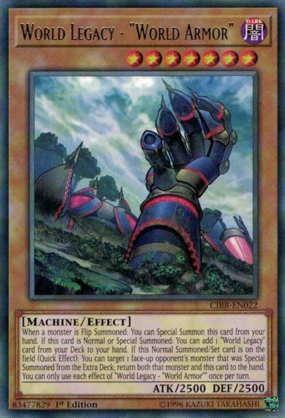World Legacy - "World Armor" - 1st Edition