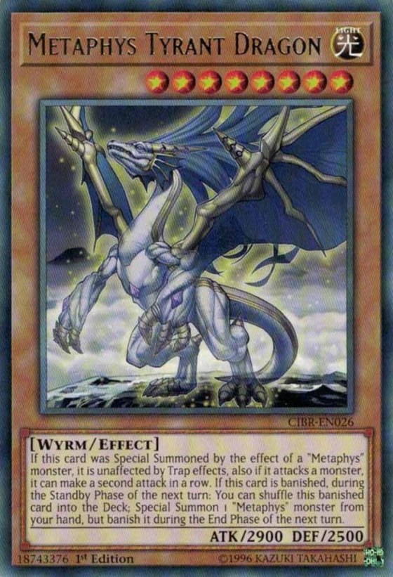 Metaphys Tyrant Dragon - 1st Edition