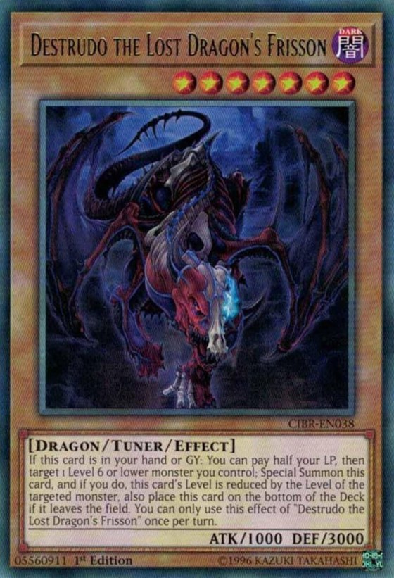 Destrudo the Lost Dragon's Frisson - 1st Edition