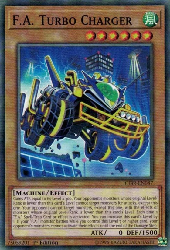 F.A. Turbo Charger - 1st Edition