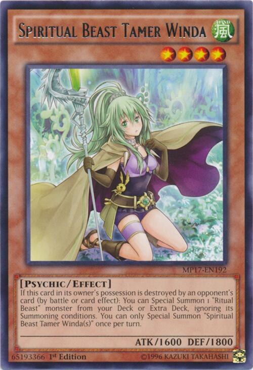 Spiritual Beast Tamer Winda
